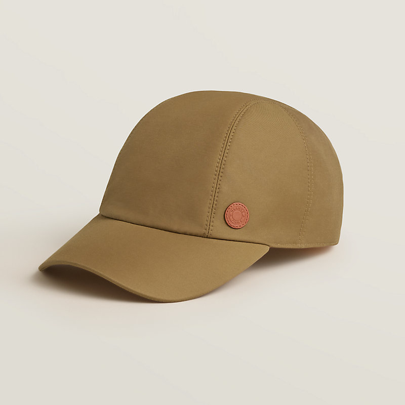 エルメス・キャップ　ロボットパッチ HERMES エルメス Miles Robot Cap レザーパッチ マイルズ